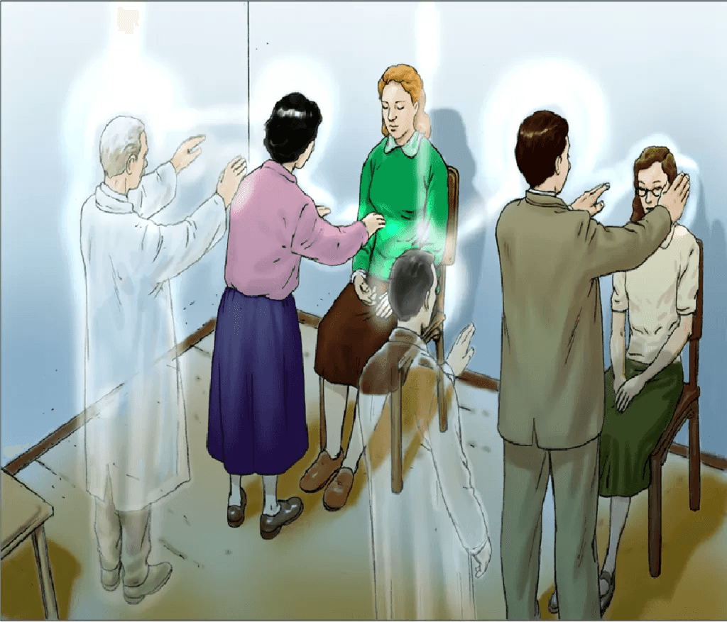 Passe na Casa Espírita Anália Franco